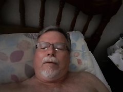 Daddy strokes on cam 03