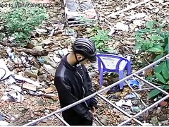 CAPTURING THAI BOY PISSING OUTSIDE