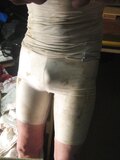 Old piss and cum stinking lycra spandex