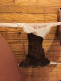 Ebony pooping pants (part1)