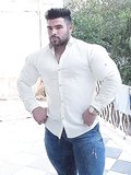 Alpha arab bodybuilder