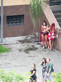 Carnival Peeing in Brasil