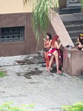 Carnival Peeing in Brasil