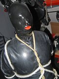 rubber/leather slave