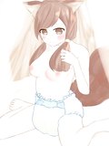 Kemonomimi Diaper Illustration