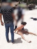 naked men arrested
