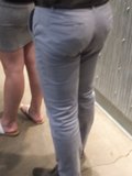 On line at Chipotle (2)