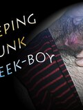 Sleeping drunk greek-boy
