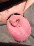Stretching foreskin and balls