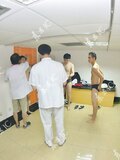 Chinese military physical exam