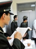 Chinese military physical exam