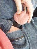 Testicle banding with silicone tape and hose clamp