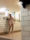 Piggysleaze Gym Shower Hard-Ons