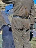 Old blue / Gray   boilersuit