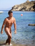 Small Penis Exposed at Nude Beach