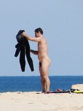 Small Penis Exposed at Nude Beach