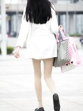Street Chinese Girl Pantyhose (9)