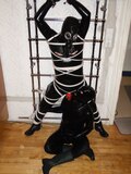 Two rubberslaves in a playing.