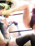 Yuri/lesbian extreme catfighting: Smell Fight!