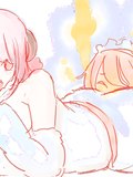 Yuri/lesbian farting torture - Aries and Lucy Heartfilia from Fairy Tail by 13o