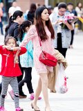 Street Chinese Girl Pantyhose (11)