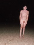 at an event called the full moon hike, a naked walk around a lake in a park.