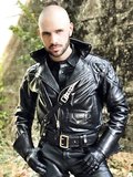 More leather men