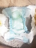 Used baby diaper finds
