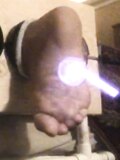 Violet Wand Electro Torment to the Feet