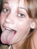 Tongues white