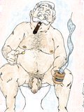 Drawings of Eating Daddy ass and farting