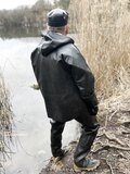 rubber pig in waders