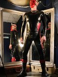My sexy rubber one piece