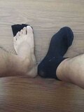 Mostly Chinese feet, socks, shoes