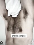 Into armpits