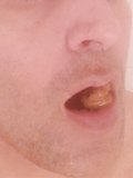 Shit nugget in my toilet mouth