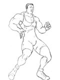 Wrestler Muscle Growth