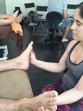 Woman who love male feet