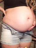 fat belly white girl
