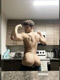Thick muscular guy