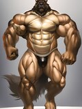 Muscle German Shepherd