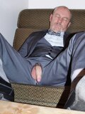 drunken groomsman exposed in the hotel lobby