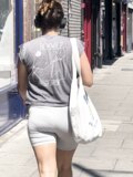 Large collection of ass in public