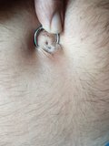 True navel piercing