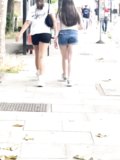 Nice butts in the street