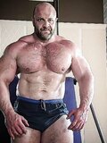 Massive Rough Macho Russian Bodybuilder