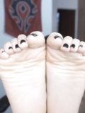 Bitchy teen slut foot/sole tease