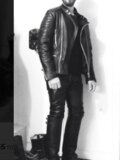 Leather in Black and White