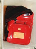 Piss drenched Japanese schoolbag
