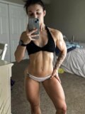 Young muscle bimbo exposed